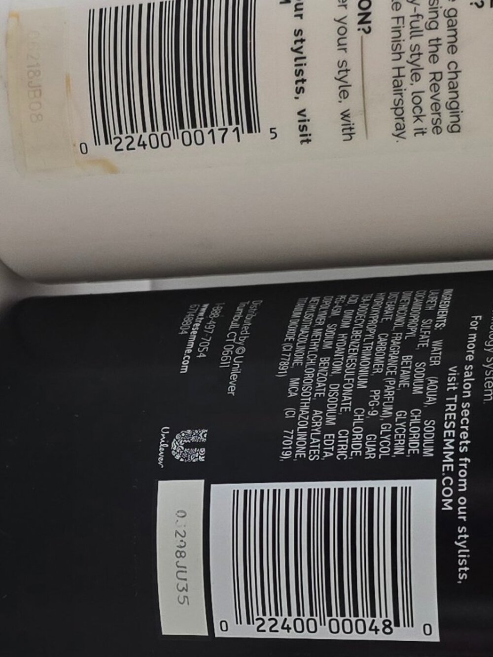 Tresemme Beautiful Volume Reverse System Steps 1 & 2 Shampoo & Conditioner - Picture 3 of 3
